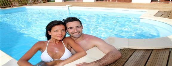 San Juan fiberglass pool